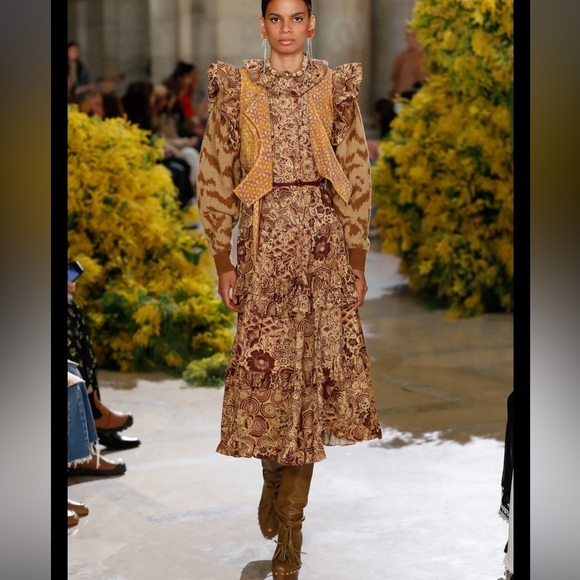 Ulla Johnson Verity Floral pattern midi Skirt - Picture 2 of 11